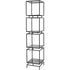 Libra Abington Black Frame and Tinted Glass Display Unit
